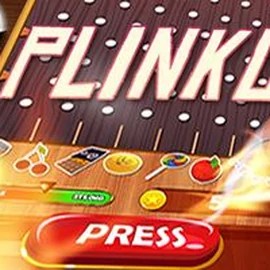 Plinko logo by BGAMING at Honeybetz CasinoPlinko